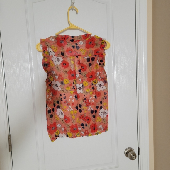 Eyelash Couture Sheer Floral Top - Picture 2 of 2